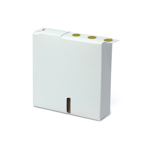 Nevs Cryo Label Dots 13mm Dots for 1.5-2ml Tubes Gold Roll Form LCD-12-GD - main